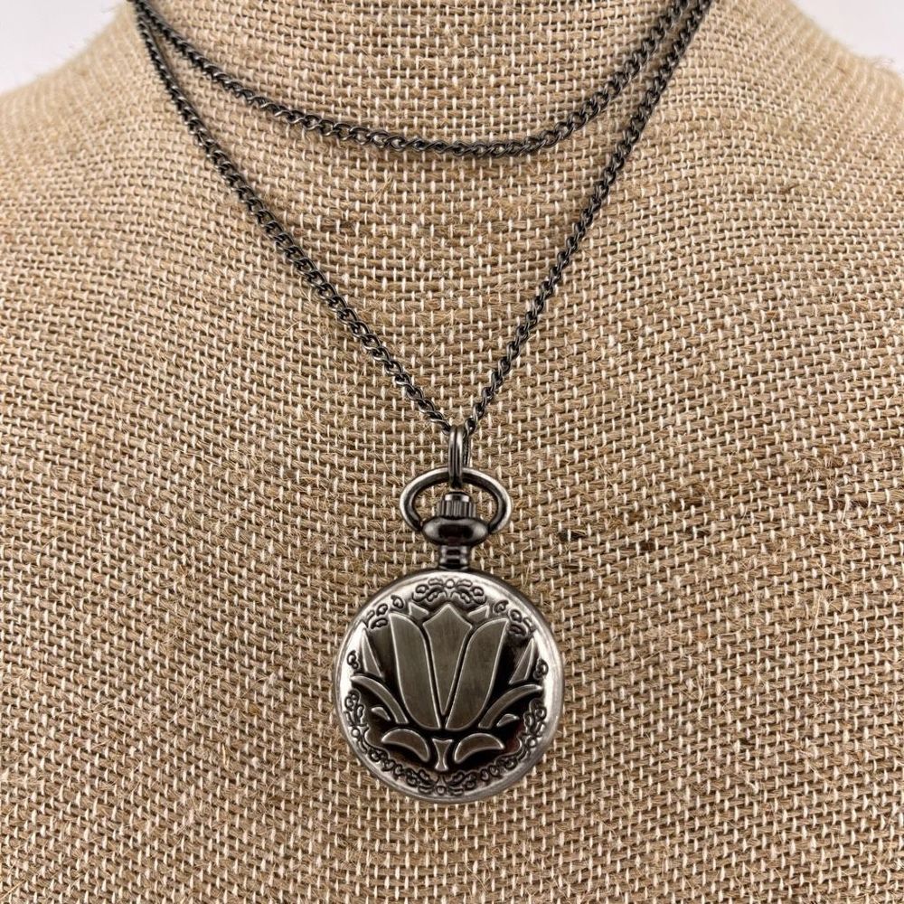Pocket watch necklace President Abraham Lincoln